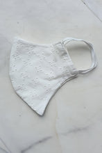 Load image into Gallery viewer, NEW! The Eyelet Mask - White