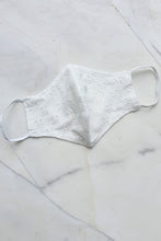 Load image into Gallery viewer, NEW! The Eyelet Mask - White
