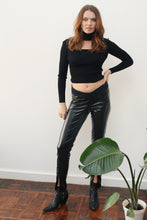Load image into Gallery viewer, The Leather Flare Pants