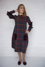 Load image into Gallery viewer, THE PLAID SHIRT DRESS
